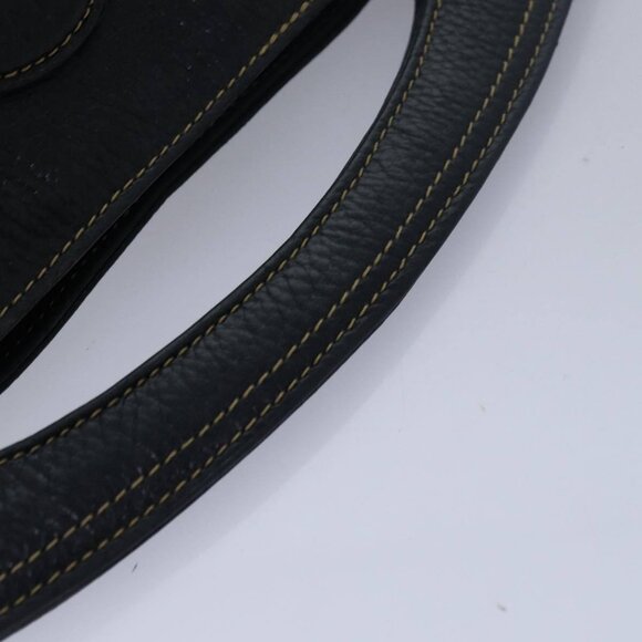 GIVENCHY Hand Bag Leather 2way Black Auth bs15483 - Picture 7 of 16